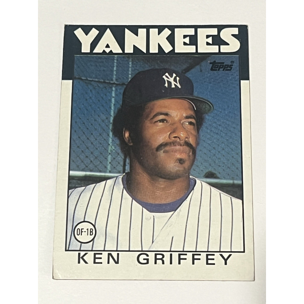 Ken Griffey 1986 Topps #40 New York Yankees Baseball Card